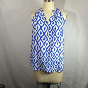 Lilly pulitzer Gold Button Blouse